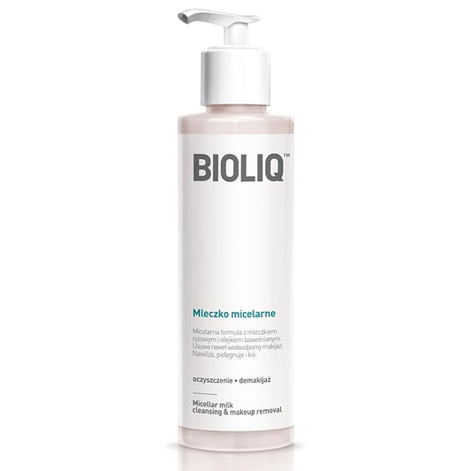 Clean Micellar Milk - Nourishing Skincare with Cottonseed Oil, Rice Milk & Eyebright Extract, Makeup Removal & Dark Circle Reduction - 135ml
