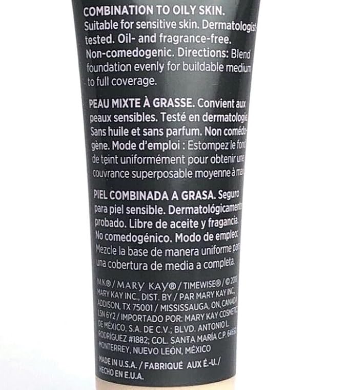 Mary Kay Timewise Matte 3D Foundation Ivory C110