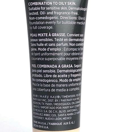 Mary Kay Timewise Matte 3D Foundation Ivory C110