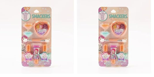 Lip Smacker Smackers 9-Piece Beauty Collection Set- Mermaid (Pack of 2)