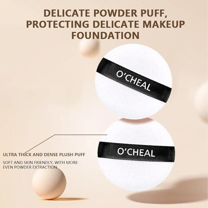 O'CHEAL Face Powder with Oil Control Loose Powder for Makeup Powder Color Waterproof Facial Powder02