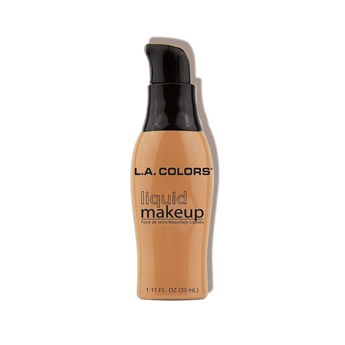 L.A. COLORS Liquid Makeup, Deep Beige - Carded CBLM284A