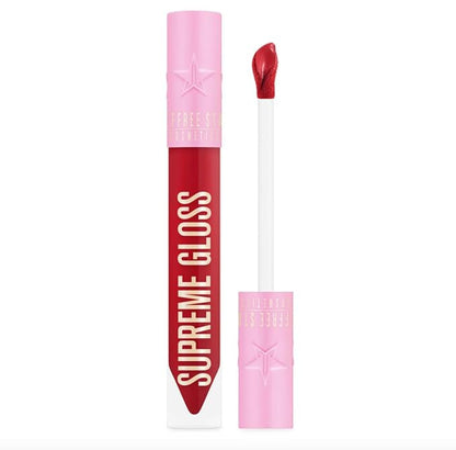 Jeffree Star Cosmetics Supreme Gloss – Full-Pigment, High-Shine Lip Gloss in “Blood Sugar” (Medium) – Non-Sticky, Long-Lasting, Vegan & Cruelty-Free Lip Color Formula
