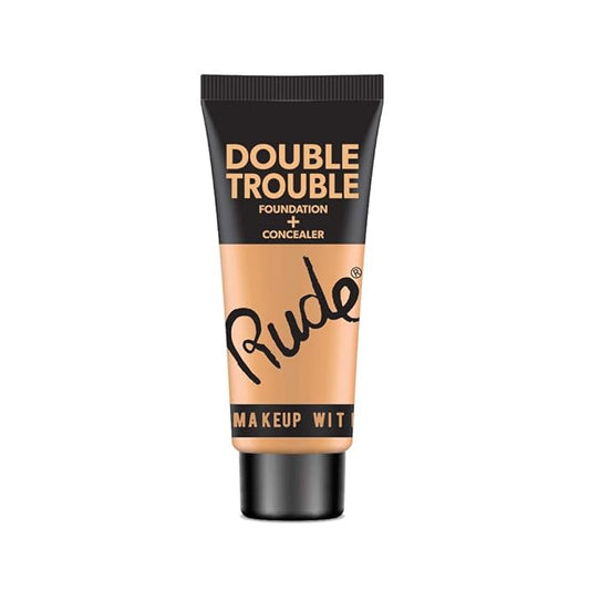 Rude - Double Trouble Foundation + Concealer - Linen