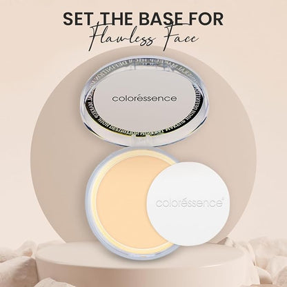 Color-essence Perfect Tone Compact Powder, Matte Setting Powder, Ivory Beige, 10 Gram