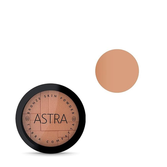Bronze Skin Powder Compact Powder Tanning Effect Color n. 11 Terra Bruciata – 1 unit, Made in Italy