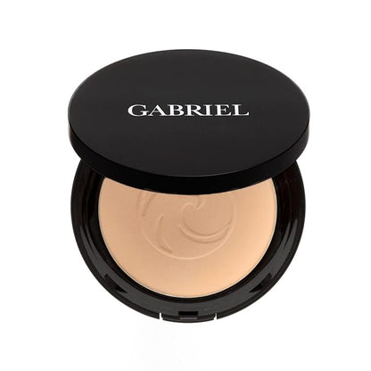 Gabriel Cosmetics - Cruelty-free, Vegan, Gluten-free, Non-GMO Pressed Mineral Foundation, Light Beige, 12g