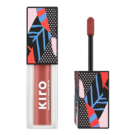 Super Butter Lip Lacquer, Dusty Rose (Matte Nude Peach), 5 ml, Long Lasting Lip Gloss, Intense Colour, Hi-shine, Vegan, No Paraben, Non Toxic, Hydrating Liquid lipstick for Moisturizing Lip