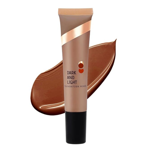 KISSIO Foundation Mixer - Color Corrector Drops, Blends Easily, 1.06 oz (02# Caramel)