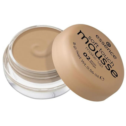 Essence -soft touch mousse make-up - 02 Matt Beige