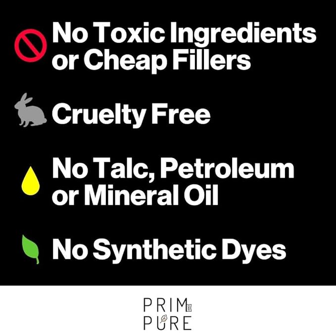 Prim and Pure Natural Mineral Lip Gloss for Women and Teens - Longwear Cruelty Free - Highly Pigmented, Hydrating, and Moisturizing Formula - Made in USA (MINT PINK) Mint Flavor