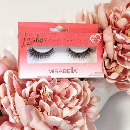 Mirabella Mink Effect Faux Lash Kit - False Eyelashes Set & Adhesive