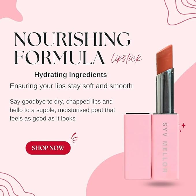 Lustrous Lipstick for women- High Impact Lip Color, Moisturising Creamy Formula,Long Lasting Instant Shine, Waterproof, Hydrating Lipstick for Glowing Lips, Elegant & Bold Lip Makeup, Tingz