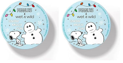 wet n wild Peanut Collection Snow Much Fun Translucent Loose Setting Powder (Pack of 2)