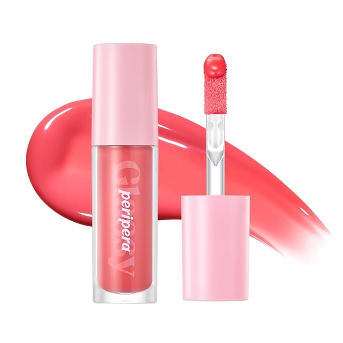 Peripera Ink Glasting Lip Gloss, Non-Sticky, Gloss Shine, 4XL Wand for Easy Application, Korean Lip Gloss, Fuller Looking Lips, Buttery Soft, Long Lasting Lip (012 COMFY COZY)