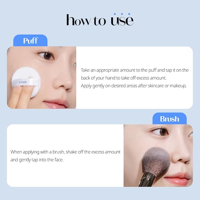 ETUDE Sebum Soak Powder 5g (23AD) | Makeup Powder for Oily Face with Sebum Control, Soft Skin Effect and Matte Finish | Flawless Long-Lasting Make up | Kbeauty
