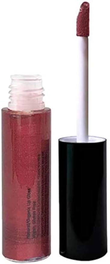 Mom's Secret 100% Natural Lip Gloss, Organic, Vegan, Gluten Free, Cruelty Free, Made in the USA, 0.18 oz. (Embellished)