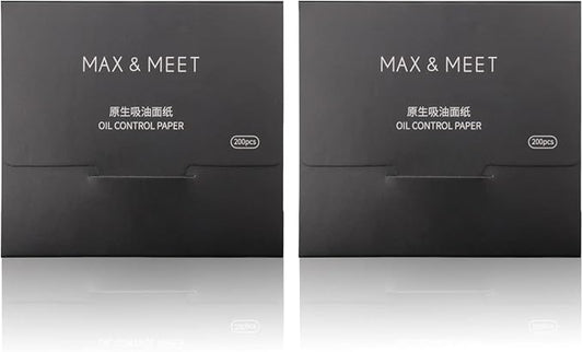 WishLotus Replacement for Face Oil Blotting Sheets, 400Pc Linen Oil Blotting Paper for Oily Skin, Oil Absorbing Sheets for Men and Women (400)
