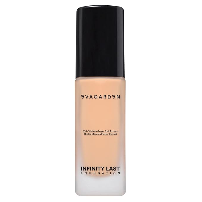 Infinity Last Foundation - Amazing Duration Gives Second Skin Effect - Soft and Creamy, Liquid Texture Results in Natural Finish - Easily Blendable - Satin Look - 265 Natural - 1.01 oz