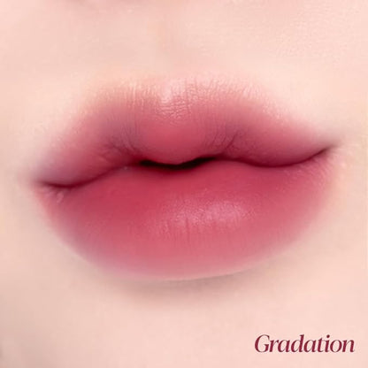 Espoir Couture Lip Tint Blur Velvet #8 Fever 0.19oz | Natural Blurry Color Liquid Lipstick | Long-Lasting Smudge-Proof Fixing Lip Stain | Lightweight Matte Finish without Oil | Korean Lip Makeup