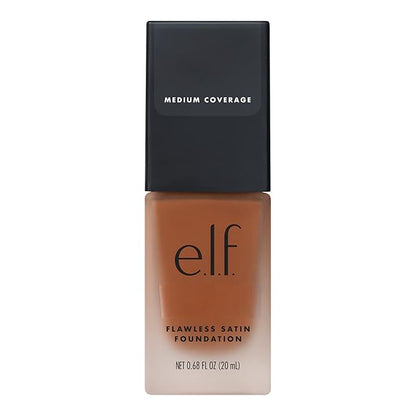 e.l.f. Flawless Finish Foundation, Lightweight & Medium Coverage, Semi-Matte Finish, Coco, 0.68 Fl Oz (20mL) (Pack of 2)