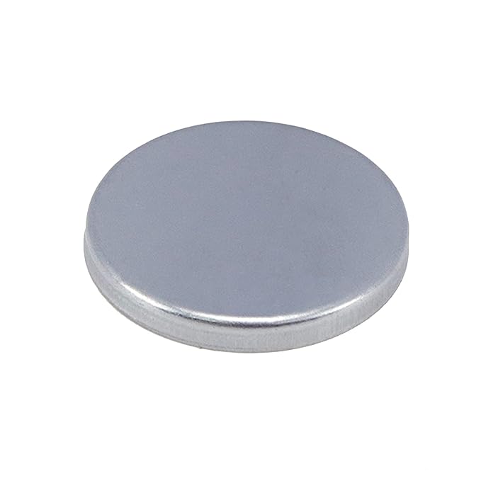 Coshar 30Pcs Empty Round Metal Pans 26mm Eyeshadow Palette Pans Replacement for Magnets Makeup Palettes (3mm Height)