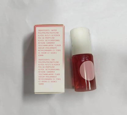 4 Colors Lip Tint Stain Set,Mini Velvet Lip Tint Watery Lip Stain Long Lasting Waterproof Moisturizing Lip & Cheek Tint,Hydrating,Natural Glossy Liquid Lipstick Lip Gloss Kits for Women