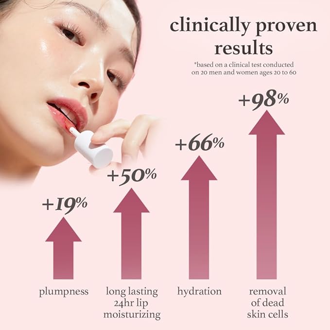 NOONI Korean Hydrating Lip Oil - Appleginseng | Lip Stain, Gift, Long-Lasting, Moisturizing, Plumping, Revitalizing for Dry Lips, Waterproof, No Peel Off, Korean Lip Tint 0.12 Fl Oz