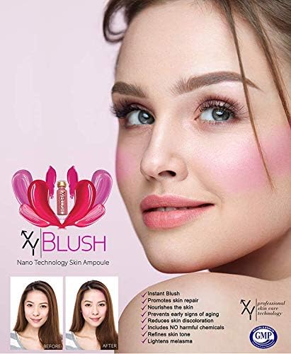 XY PROFESSIONAL Glow BLUSH Foundation Ampoule blush bb cheek color Starter Kit- BB Blush Treatment KOREA Microneedling Academy supplies PINK color
