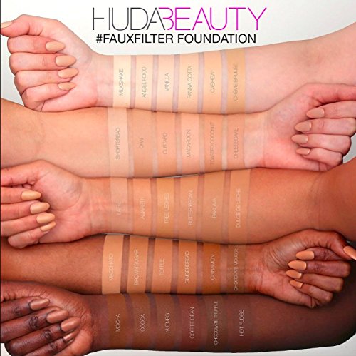 Huda Beauty Faux Filter Foundation in Latte 300N #FauxFilter
