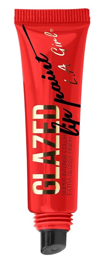 L.A. Girl Glazed Lip Paint, Pin-Up GLG785 (Pack of 3)