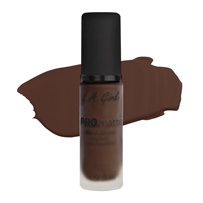 L.A. Girl PRO.Matte Foundation, Ebony GLM724