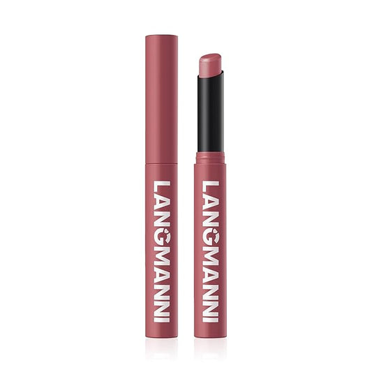 Matte Lipstick - Non-Sticky, Long-Lasting & Waterproof Lipstick for Women, Richly Pigmented, Hydrating Lip Makeup with Smudge-Proof Formula, 1 Count, 0.07oz