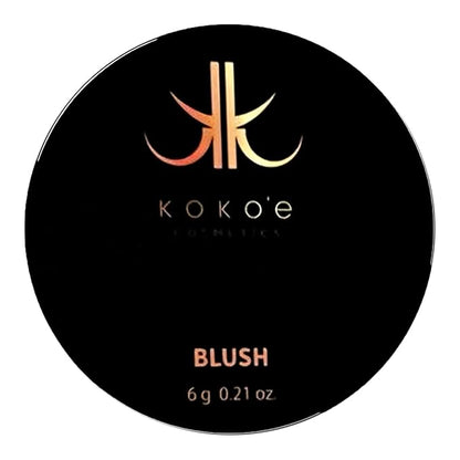 Koko'e Cosmetics Blush powder Makeup, Fresh Glow & Long-Lasting, face makeup (Maroon)