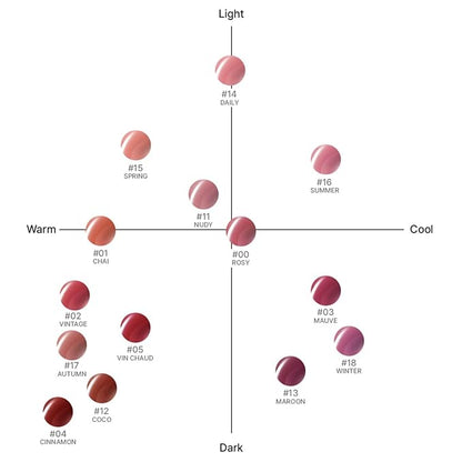 BBIA Glow Tint – Lip Plumping Volumizing Glossy & Glowy Lip Stain Naturally Moisturizing Comfortable Texture Lightweight Long-Lasting Vivid Color Non-Sticky Korean Makeup (17 AUTUMN, Pack of 1)