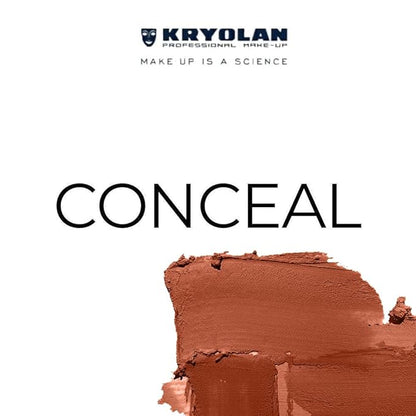 Kryolan TV Paint Stick - V15 Kryolan Makeup - Makeup Foundation - Makeup for TV, Theater, Stage, Acting, Face and Body, Full Coverage Concealer Foundation - Made in USA (25 g)