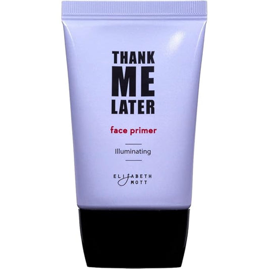 Elizabeth Mott - Thank Me Later Illuminating Face Primer 30g and Thank Me Later Face Makeup Setting Spray 95ml - Cruelty Free - (2-Pack Bundle)