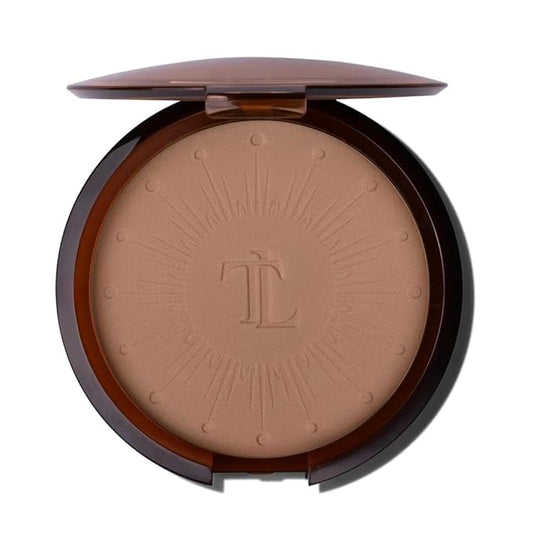 T.LeClerc Sun Powder – Matte Bronzing Powder for a Natural Sun-Kissed Glow | Powdered Sun Look | Enhances Tan & Sculpts Face | Luxury French Makeup (Doré, 17G)
