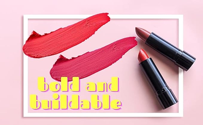Cosmopolitan Raspberry Pink Red Ultra Matte Lipstick Lip Color Moisturizing Paraben, Cruelty & Lanolin Free