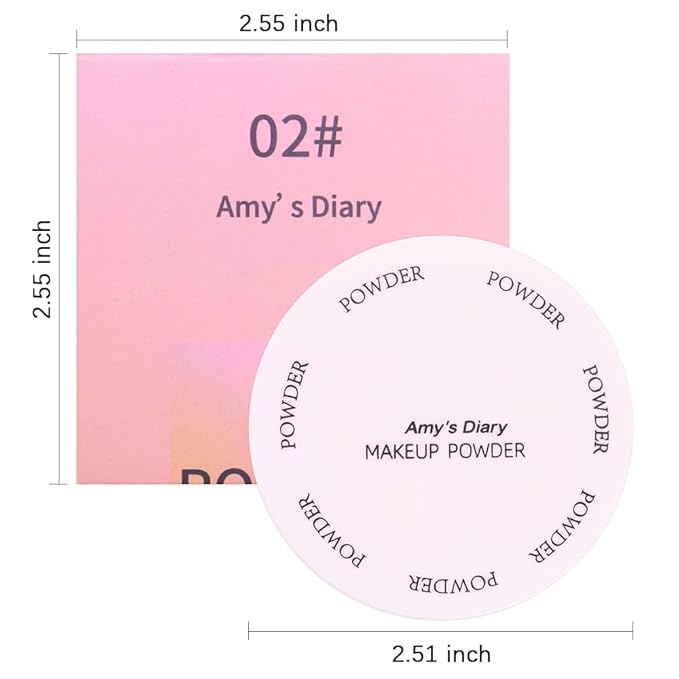 Drying Powder Setting Powder, Soft Finishing Powder - Lightweight Oil Control, Long Lasting, 8 oz (Natural, Normal)
