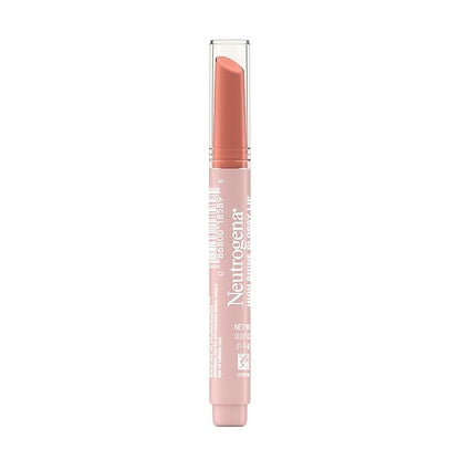 Neutrogena High Shine Glossy Lip with Maracuja Oil + Vitamins & Antioxidant Vitamin E, Nourishing Glossy Lip, Non-Retractable, Pigmented For Buildable Color, Temptation, 0.07 oz