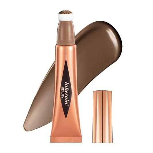 Liquid Blush Beauty Wand, Liquid Blush, Blush stick, Liquid Blush for Cheeks, Contour Beauty Wand, Natural Smooth Creamy Highlight Matte Liquid Blush Stick with Soft Cushion Applicator (Contour Stick#2)