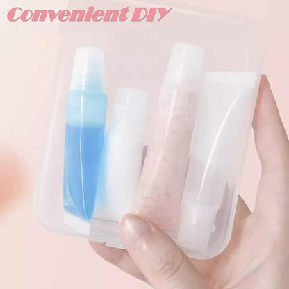 40Packs 15ML Empty Lip Gloss Tubes Clear Squeeze Lip Gloss Containers Refillable Soft Tubes Cosmetic Lip Containers for DIY Lip Gloss Balm & Travel Toiletries