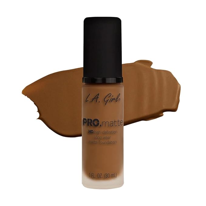 L.A. Girl PRO.Matte Foundation, Nutmeg GLM683