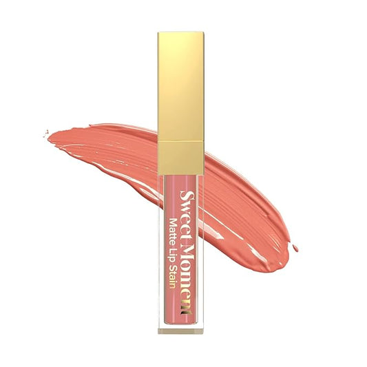 Sistar Sweet Moments Matte Lip Stain Long-Lasting Matte Finish Vivid High Pigment Colors Smooth and Sweet 1.5 mL / 0.05 fl. oz. (Rosé)