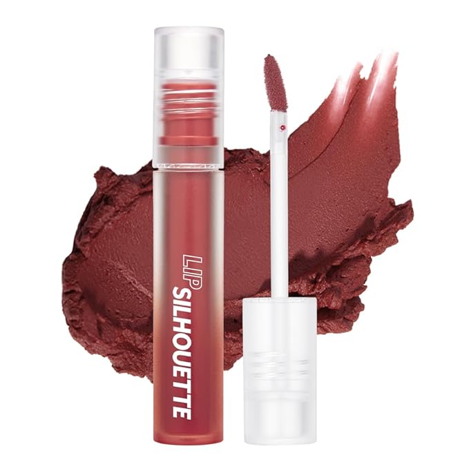 I'M MEME Matte Velvet Tint - Lip Silhouette 03 FLare Coral (Coral Shade) | Vivid Color, Long Lasting, Moisturizing & Hydrating, Light-weight, Neutral Lip Stain Mousse, Korean Makeup, 4mL
