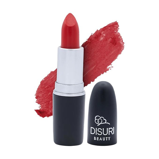 Matte Bullet Long Wear Lipstick - Vegan and Cruelty-Free - Smudge and Waterproof Matte Lipstick with Moisturizing Formula - All Day Comfort - (Crimson Luxe #11)