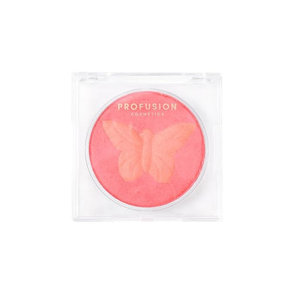 Profusion Cosmetics Empowered Social Butterfly Mousse Blush, Lightweight and Velvety Smooth Texture Improves Natural Flush, Radiates Confidence and Unique Beauty with Radiant Glow (Monarch, Standard)
