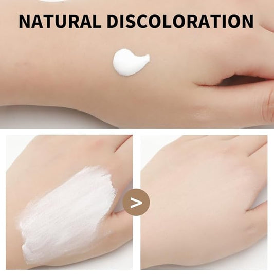 Color Changing Foundation, Waterproof Moisturizing Foundation Makeup Base BB Cream Concealer Full Coverage Hides SPF 50 PA+++ Sunscreen Isolation Cream