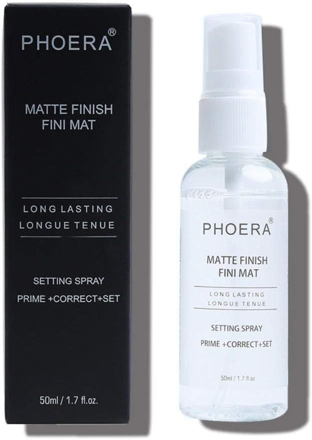 Full Coverage Makeup Set with Foundation (102 Nude & 104 Buff Beige), Primer Gel & Setting Spray - Complete Face Cosmetics Kit for Women